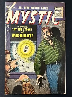 Buy Mystic Comics #42 Golden Age Horror Atlas 1st Print 1955 Good/VG *A4 • 63.09£