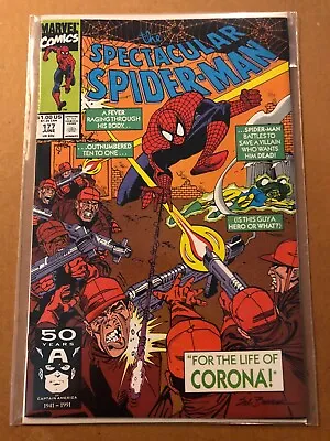 Buy Spectacular Spider-Man 177 --(NM Condition)-- 2nd App Corona, Marvel Comics 1991 • 6.31£