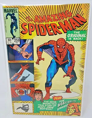 Buy Amazing Spider-man #259 Spider-man Origin Retold *1984* 9.0 • 13.39£