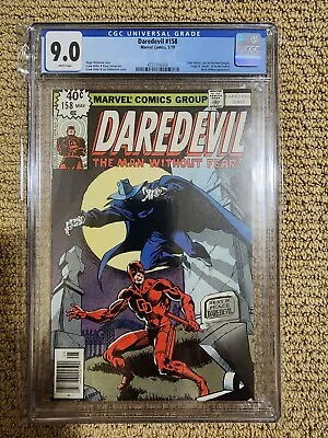 Buy Daredevil #158 CGC 9.0 1st Frank Miller In Series And Death Of Stalker • 141.75£
