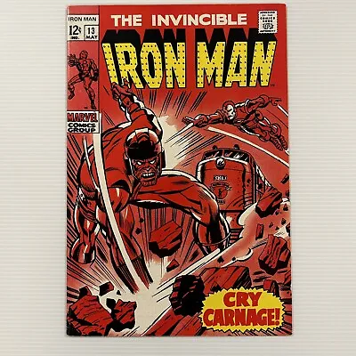 Buy Invincible Iron Man #13 1968 FN Cent Copy • 24£