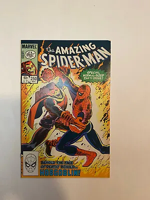 Buy ORIGINAL AMAZING SPIDER-MAN 250 Very Fine • 15.86£