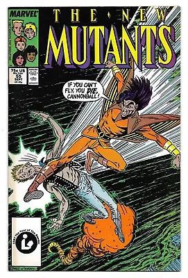 Buy New Mutants #55 (Vol 1) : VF/NM :  Flying Wild!  • 1.95£