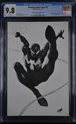 Buy Amazing Spiderman #22 CGC 9.8 David Nakayama Virgin C2E2 Convention Exclusive • 64.49£