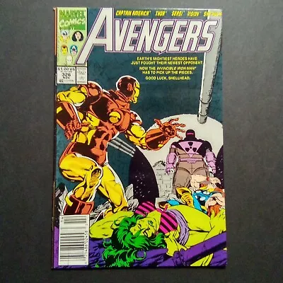 Buy Avengers #326 Year 1990; 1st Printing,  NM • 7.91£