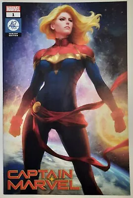 Buy Captain Marvel #1 Artgerm Collectibles Edition Variant Cover 2019 Marvel HTF! • 24.07£