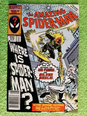 Buy AMAZING SPIDER-MAN #279 FN Canadian Price Variant 1st Silver Sable Cover RD5459 • 9.59£