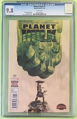 Buy Planet Hulk #1 CGC 9.8 Graded 2015 • 47.43£