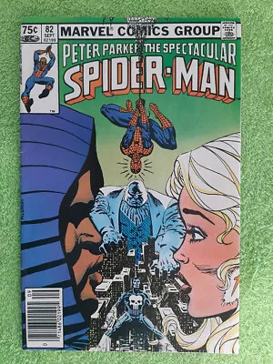 Buy PETER PARKER SPECTACULAR SPIDER-MAN #82 VF Canadian Variant Newsstand Key RD3233 • 2.47£