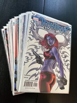 Buy HUGE LOT OF 38 Mystique Comic Books Sleeved & Boarded FREE SHIPPING #1-24 • 59.96£