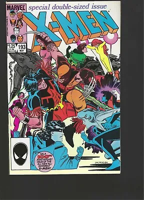 Buy Uncanny X-Men #193 Marvel 1985 9.4 • 15.81£