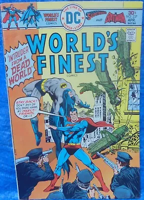 Buy DC Comics Worlds Finest #237 Apr 1976 Superman Batman Intruder From A Dead World • 8.27£