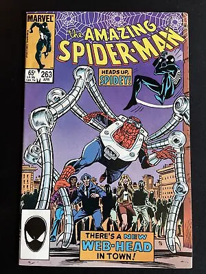 Buy The Amazing Spider-Man #263 - Marvel Comics Copper Age 1st Print Nice Copy • 11.89£