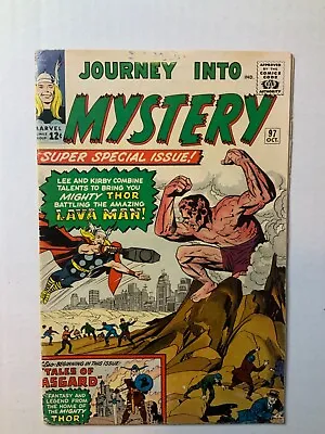 Buy Journey Into Mystery – Thor #97 Silver Age Oct. 1963 1st Lava Man G-VG • 102.48£