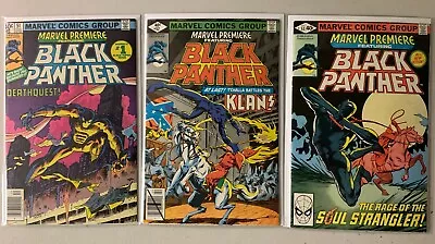 Buy Marvel Premiere Black Panther #51-53 3 Diff 6.0 (1980) • 31.98£