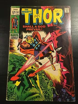 Buy Thor #161 Ego Vs Galactus, Galactus Origin 1969 Jack Kirby Stan Lee Ditko • 31.78£