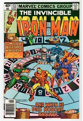 Buy Marvel INVINCIBLE IRON MAN #123 - VF/NM June 1979 Vintage Comic • 10.25£