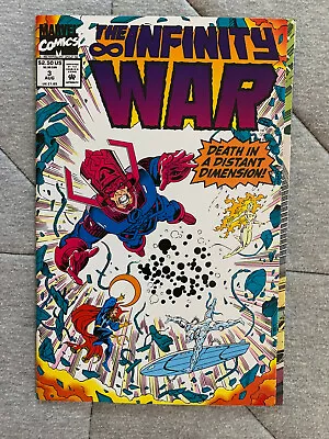 Buy THE INFINITY WAR #3 (1992) Marvel Comics By Jim Starlin THANOS  • 3.94£