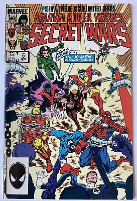 Buy Marvel Super-Heroes Secret Wars #5 • Bob Layton Cover & Art! X-men Strike Back! • 3.96£
