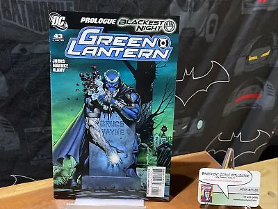 Buy Green Lantern #43 1st App Black Hand As Lantern 2009 Blackest Night DC Gemini • 7.10£