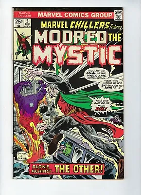 Buy MARVEL CHILLERS # 2 (MODRED The MYSTIC, CENTS Issue, DEC 1975), VF • 7.95£