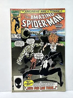 Buy Amazing Spider Man #283 1986 Marvel 1st Appearance Mongoose VF- 7.5 • 4.72£