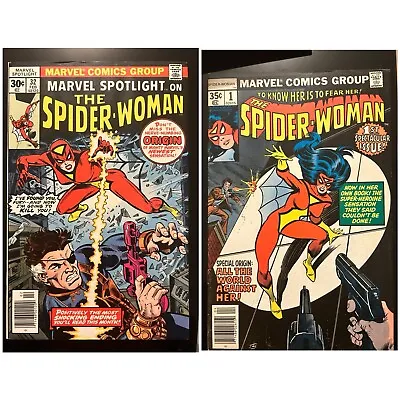Buy Marvel Spotlight# 32, Feb 1977; Debut Of Spider-Woman And Spider-Woman 1 • 60£