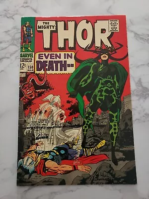 Buy THOR #150  First Cover Appearance Of Hela Marvel • 87.95£