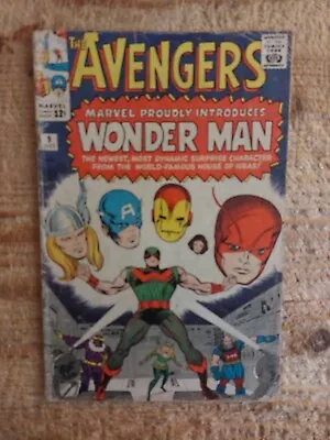 Buy Avengers 9 1st Wonder Man 1964. LOW GRADE  • 130£