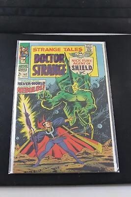 Buy Strange Tales 162 Dr Strange Nick Fury Captain America STERANKO VF 8.0 • 39.58£