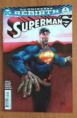 Buy Superman #8 - DC Comics Variant Cover 1st Print 2016 Series • 6.99£