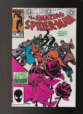 Buy Amazing Spider-man #253 1st Appearance The Rose  Marvel  Black Suit • 8.99£