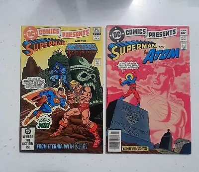 Buy Dc Comics Presents #47 + #51 1st & 2nd Apperance Of He-man High Grade Lot .  • 193.64£
