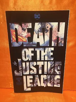 Buy Justice League #75 (2022) Acetate Cover Death Of The Justice League-final Issue • 3.16£