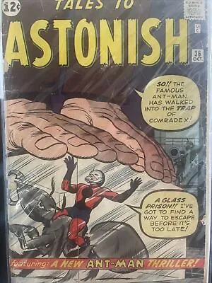 Buy Tales To Astonish #36--1962--Marvel--comic Book--Antman App Low Grade 🔑 • 119.15£
