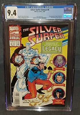 Buy Silver Surfer Annual #6 CGC 9.4 WHITE 1993 Marvel Comics 4074952014 ] • 29.95£