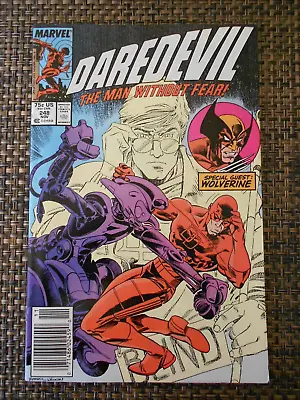 Buy DAREDEVIL #248 Marvel Comics Original 1st Series 1987 VF+ (nice Looking Book!) • 3.57£