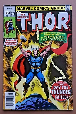 Buy 1978 Marvel Comics The Mighty Thor #272 ~ Loki ~ Fine  • 8.99£