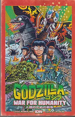 Buy Idw Comics Godzilla War For Humanity #2 September 2023 Variant 1st Print Nm • 6.75£