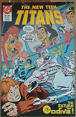Buy The New Teen Titans #44 (1984) / US Comic / Bagged & Boarded / 1st Print • 7.70£
