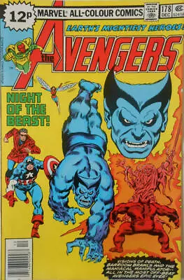 Buy Avengers (1963) # 178 UK Price (6.0-FN) Beast Returns 1978 • 10.80£