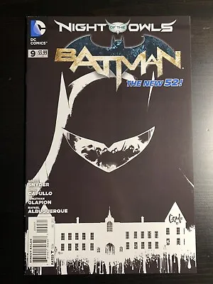 Buy Batman #9 VF/NM DC 2012 1:200 B&W Variant Capullo | Combined Shipping Available • 78.83£