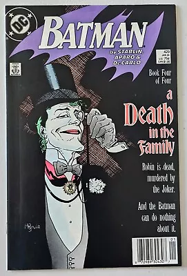 Buy Batman #429 Dc Comics Book 4 A Death In The Family Very Fine Plus Vf+ 8.5 1989 • 15.98£