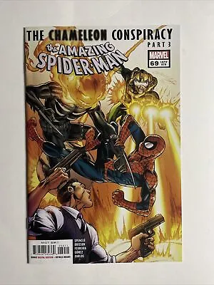 Buy Amazing Spider-Man #69 (2021) 9.4 NM Marvel High Grade Comic Book Chameleon • 9.46£