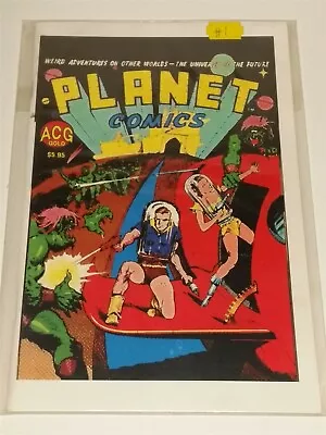 Buy Planet Comics #1 Acg Gold Comics Reprint Nice High Grade Condition Late 80's • 6.99£