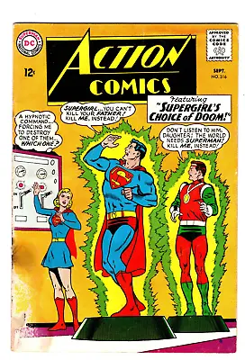 Buy Action Comics #316 - Zigi And Zagi's Trap For Superman! • 5.54£