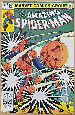 Buy Amazing Spider-Man #244 1987 Near Mint+ (9.6) 3rd: Hobgoblin • 35.15£