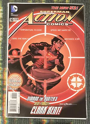 Buy Action Comics #10 New 52 2012 DC Comics Sent In A Cardboard Mailer • 3.99£