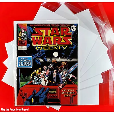 Buy Star Wars Weekly # 10    1 Marvel Comic Bag And Board 12 4 79 UK 1978 (Lot 2815 • 13.49£