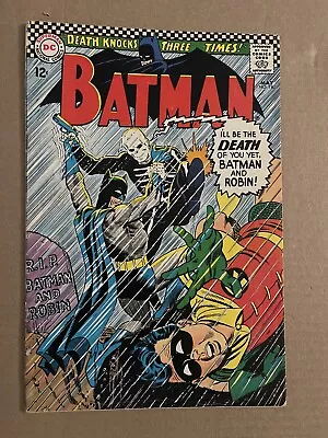 Buy Batman #180 / 1966 / Death Knocks Three Times / FN/ 1st App Of Death-Man 🔥🔥🔥 • 71.95£